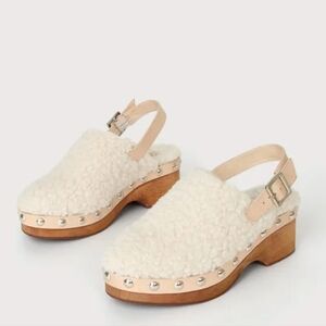 Kelsi Dagger Brooklyn Warehouse Clogs size 7.5 in Biscotti